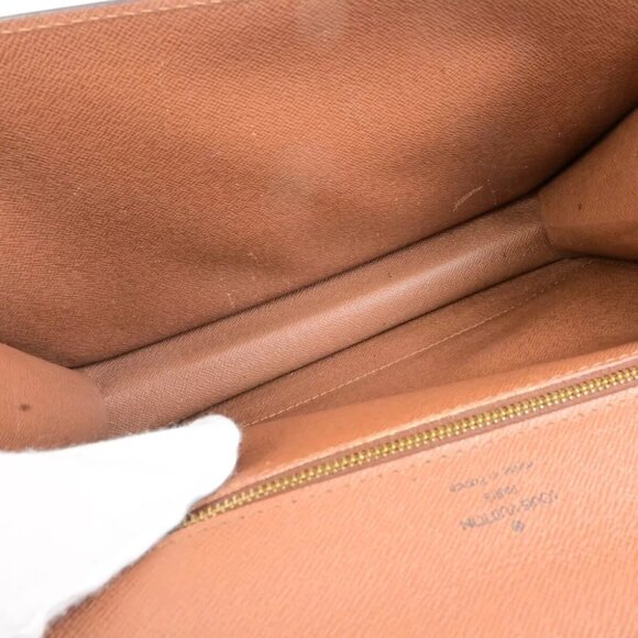 LOUIS VUITTON Monceau 26 Shoulder Hand Bag Monogram Leather Brown - Picture 10 of 14